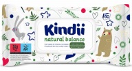 Vlhčené obrúsky KINDII Natural Balance 60 ks