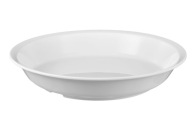 GASTRO HLBOKÝ TANIER, BIELY PLAST, HRÚBKA 21CM
