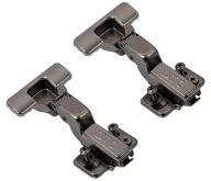 3D zadlabací nábytkový záves 2 ks - C82-3D/18* 2W BLACK STYLISH AMIX