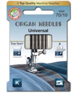 Ihlice ORGAN 130/705h univerzálna hrúbka. 70 EKO BOX