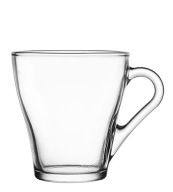 Florina sklenený hrnček na kávu a čaj, 260 ml