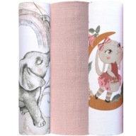 PLIENKY PREMIUM MUŠLÍNOVÉ PLIENKY 60x80cm POLSKÝ VÝROBOK