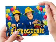 HASIČ SAM POZVÁNKA NA NARODENINY DIEŤAŤA + OBÁLKA ZDARMA
