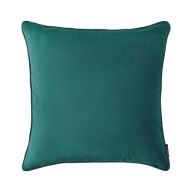 Dekoračná obliečka na vankúš 45x45 zamat zamat Lush petrol