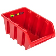 Odpadkový box sklad dielňa garáž 100x150x70mm Červená