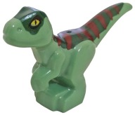 Lego Original New Small Dinosaur Sand Green Dinosaur Baby 37829pb09