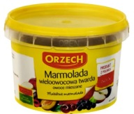 Tvrdá viacovocná marmeláda Oriešková 600 g