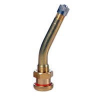 Ventilový ventil pre nákladné auto V3.20.5, bezdušový, 9,7 mm, ohnutý, ohnutý, kovový
