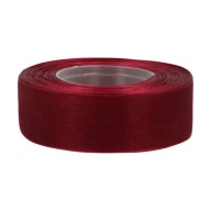 MODRÁ ŠIFÓNOVÁ STUHA polyesterová STUHA 19mm ORGANZA 3067
