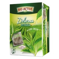 BIG ACTIVE PURE GREEN expresný ZELENÝ čaj 20 OBÁLOK