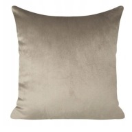 JAŚKI VELVET obliečky na vankúše 40x40 hladké so zapínaním na zips