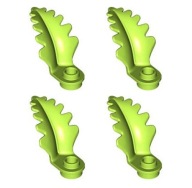 LEGO Plants - Leaf Fern Palm Lime Lime 6438450 2682 - 4 ks