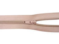Oddelený zips. 5 špirál 45 cm béžová