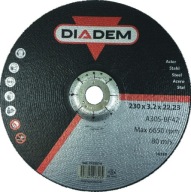 Rezný kotúč 230mm x 3,2mm oceľ, kov DIADEM