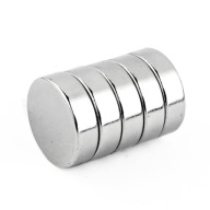 VALEC NEODYMOVÝ MAGNET 12,7x4 N38 SADA 5 KS
