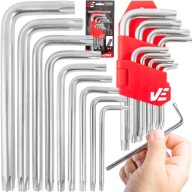 SÚPRAVA SÚŠIMNÝCH KĽÚČOV T10-50 TORX TORXY TORKSY 9e