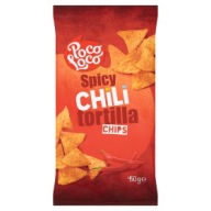 Poco Loco kukuričné ​​lupienky s príchuťou Chili 450 g