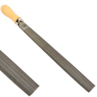 POLOKRUHOVÝ PILNÍK 200 mm Č. 2 S DREVENOU RÚČKOU NA KOV RICHMANN C4944