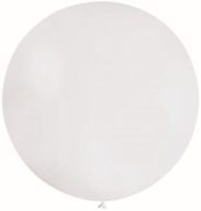 Balón PASTELOVÁ loptička GIANT Giant Boho WHITE Communion Wedding Wedding 80cm