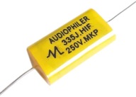 AUDIO AUDIOPHILER 3,3uF MKP filmový kondenzátor 250V pre 3,3uF výhybky
