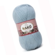 Nako Angora Luks 12408 Modrá