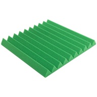 3D akustická nástenná rohož klinová hrubá zelená stropná doska stropná kazeta