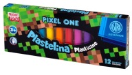 Plastelína 12 farieb PIXEL ONE ASTRA 5266