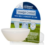 Vosk s vôňou Yankee Candle Clean Cotton
