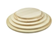 Drevená doska na krájanie PIZZA snack, priemer 25 cm