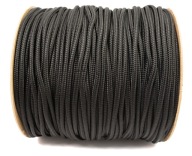 POLYPROPYLÉNOVÉ LANO Splietané lano čierne Silné 8mm 10M