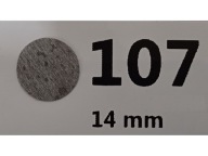Samolepiaca čiapočka priemer 14/107 (hárok = 25 ks) B