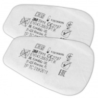 3M prachové filtre 5911 P1R 1 pár - 2 kusy