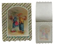 10 x ZÁPISNÍK, ČEPEL, OZDOBNÝ ZÁPISNÍK, 30 listov