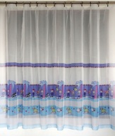 MG ZÁCLONA voál DETI MODRÁ výška 160cm WM05/02