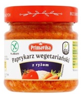 VEGETARIÁNSKE PAPRICE S BEZLEPKOVOU RYŽOU 160g