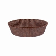 Hnedé košíčky na muffiny, 8,5 x 2,8 cm x 100