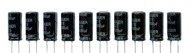 1000uF 25V NÍZKY ESR 1000 µF 25 V (10 KS) ELEKTROLYTICKÝ KONDENZÁTOR