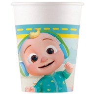 COCOMELON PAPIEROVÝ hrnček 200 ML 8 KS.