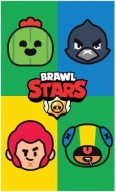 Osuška do škôlky BRAWL STARS LEON 30X50