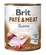 Mokré krmivo Brit Pate & Meat pre králiky 800 g