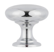 NÁBYTKOVÁ KĽÚČKA LOFT ÚCHYTKA LESK CHROM 27 MM
