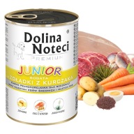 DOLINA NOTECI JUNIOR Mokré krmivo Žalúdky 400g