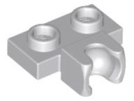 LEGO 1X2 S HÁKOM, SVETLO SIVÁ HÁČKA 14704 PRE 10KS