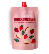 Owolovo JAHODOVÝ MUS Jahodový jablko 200g