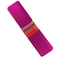CRIPPED hodvábny papier 10 ROLLÍČEK TMAVO RUŽOVÝ 12