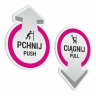 Nálepky Push, Pull, Push, Pull