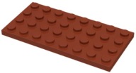 LEGO PLATE 4X8 HNEDÁ ČÍSLO 3035