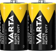 2x uhlíkovo-zinková batéria VARTA Superlife D R20
