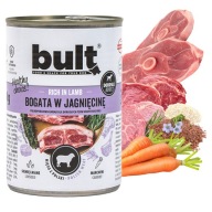 BULT Mokré krmivo pre psov Jahňacie 800g