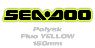 Nálepky Sea-Doo 15cm - Fluo